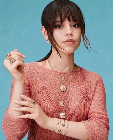 jenna ortega dior jewelry|EXCLUSIVE: Jenna Ortega Fronts Dior Joaillerie’s Rose des .